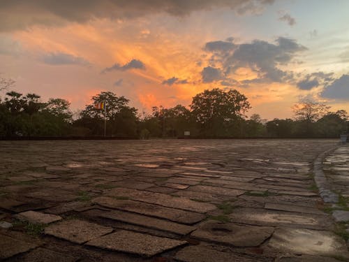 Foto profissional grátis de belo pôr do sol, pôr do sol da noite