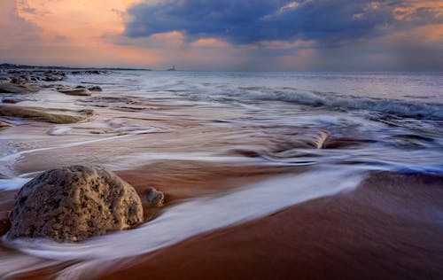 Foto d'estoc gratuïta de capvespre, mar, natura