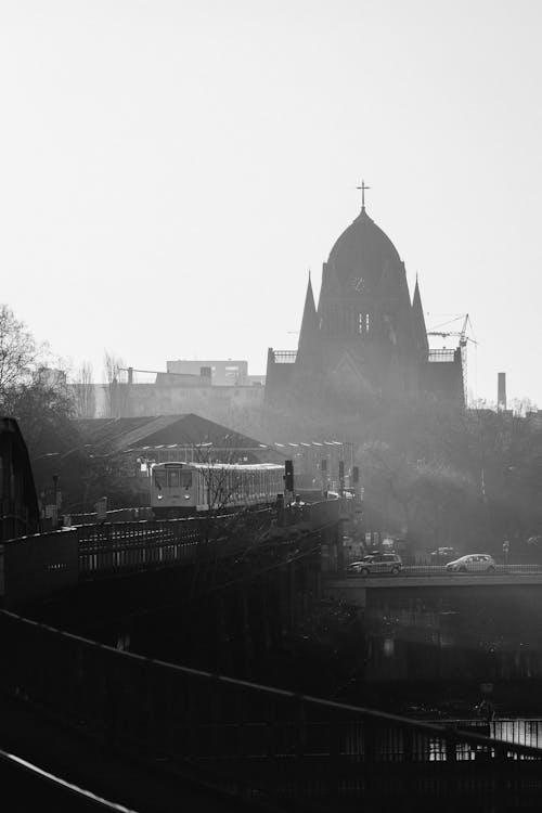 Darmowe zdjęcie z galerii z berlin, czarno-biały, europa