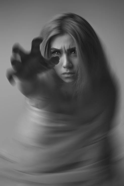 Woman Reaching out her Hand 