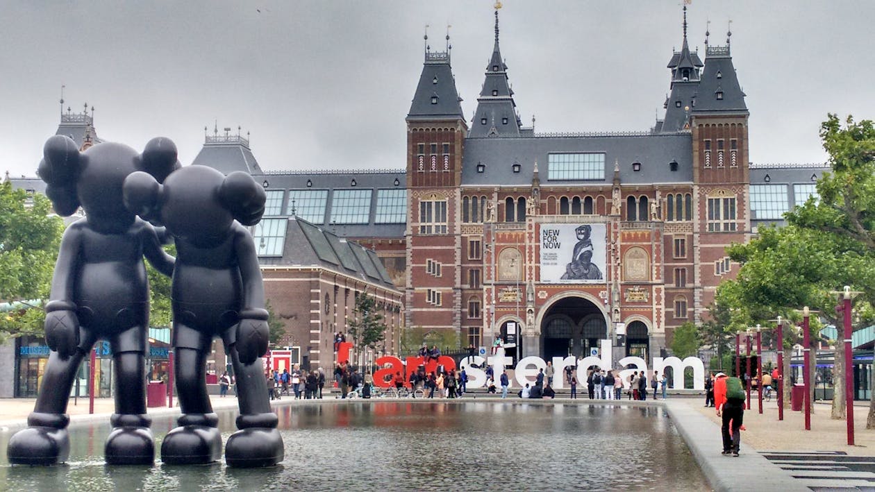 Gratis Edificio Amsterdam Foto de stock