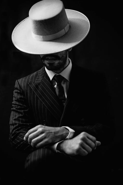 Foto profissional grátis de chapéu, elegância, homem