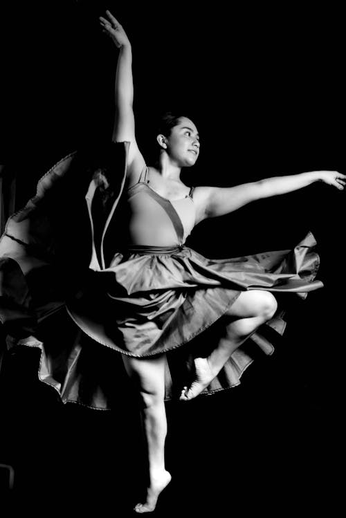 垂直拍攝, 女人, 舞蹈家 的 免費圖庫相片