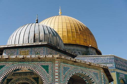 Ingyenes stockfotó a szikla kupolája, al-aqsa mecset, dekoráció témában