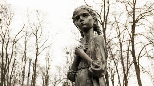 Holodomor Memorial in Autumn