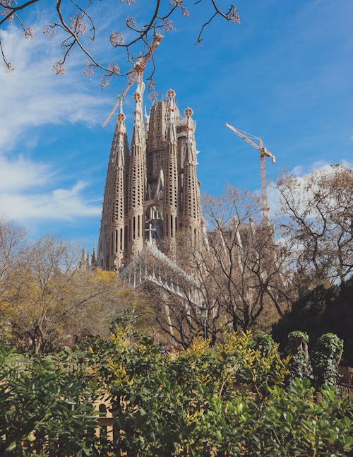 Безкоштовне стокове фото на тему «sagrada familia, Барселона, вежі»