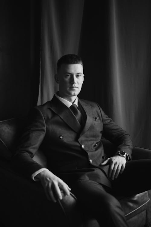 Darmowe zdjęcie z galerii z czarno-biały, elegancki, formalny