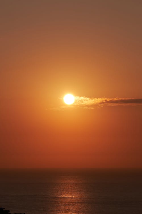  Sun Setting Over the Ocean