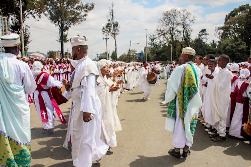 Festiwal Timket W Etiopii