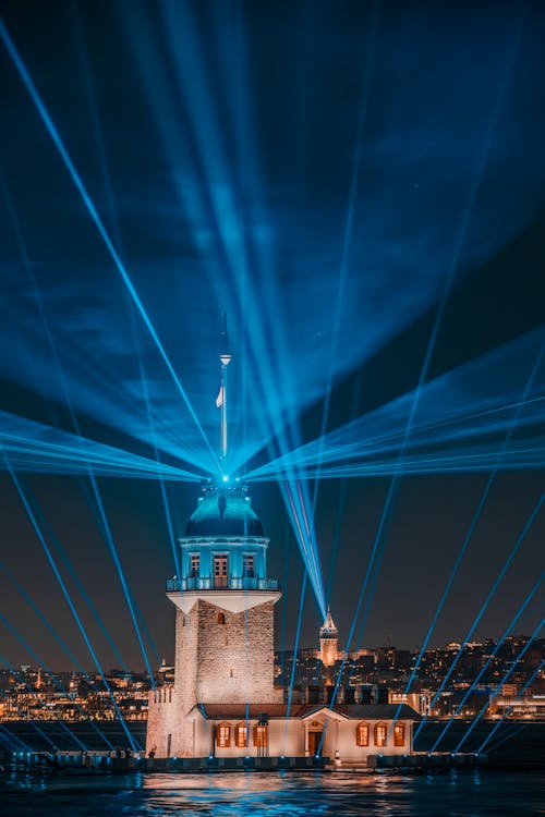 Fotobanka s bezplatnými fotkami na tému dievčenskú vežu, horizont, Istanbul