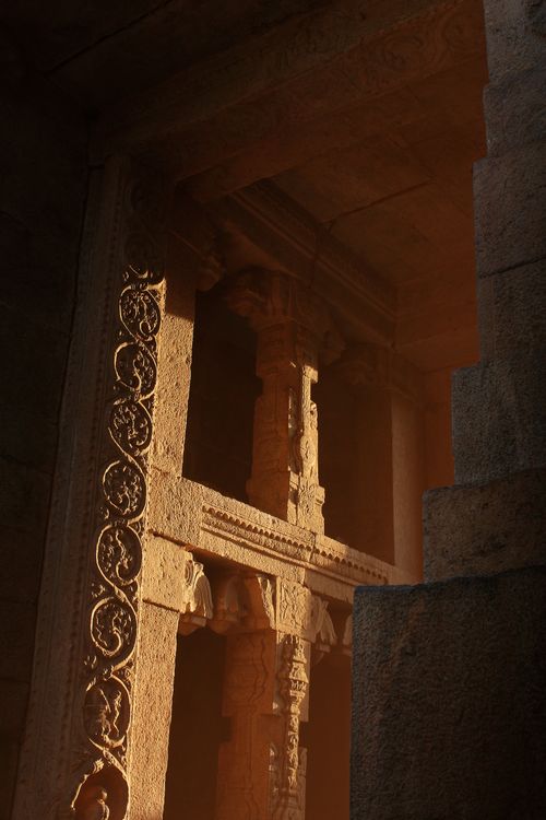 Free Temple passage Stock Photo