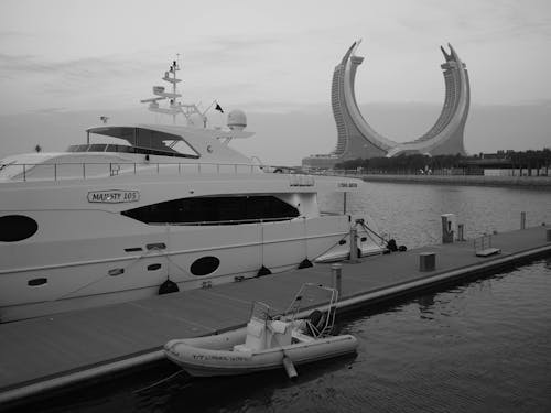 カタール, シティ, モーターボートの無料の写真素材