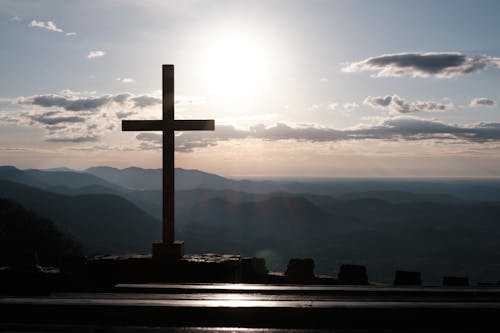 Immagine gratuita di asta, cielo, croce