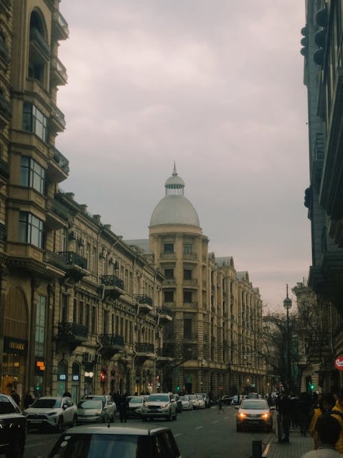 arabalar, azerbeycan, bakü içeren Ücretsiz stok fotoğraf