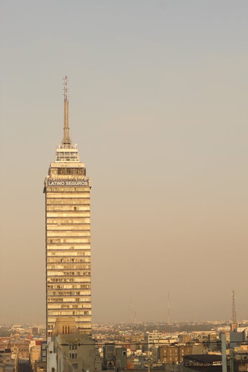 Torre Latinoamericana Towering over Mexico City