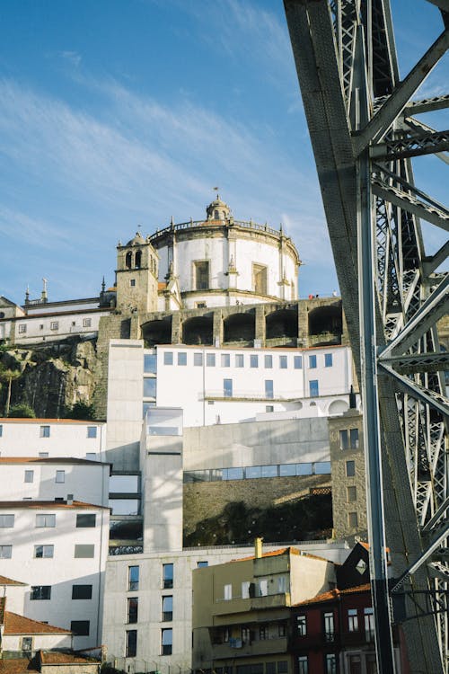 Foto stok gratis biara serra do pilar, gaia, kota