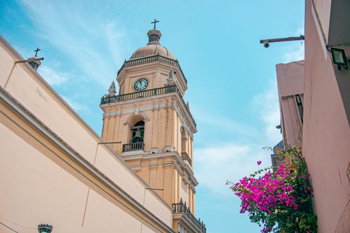 Free lima centro  Stock Photo