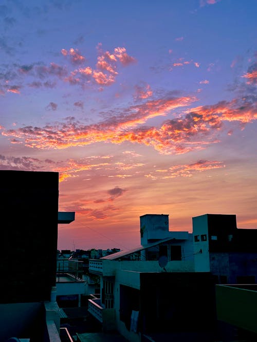 Free stock photo of beautiful sky, blue tone, cold