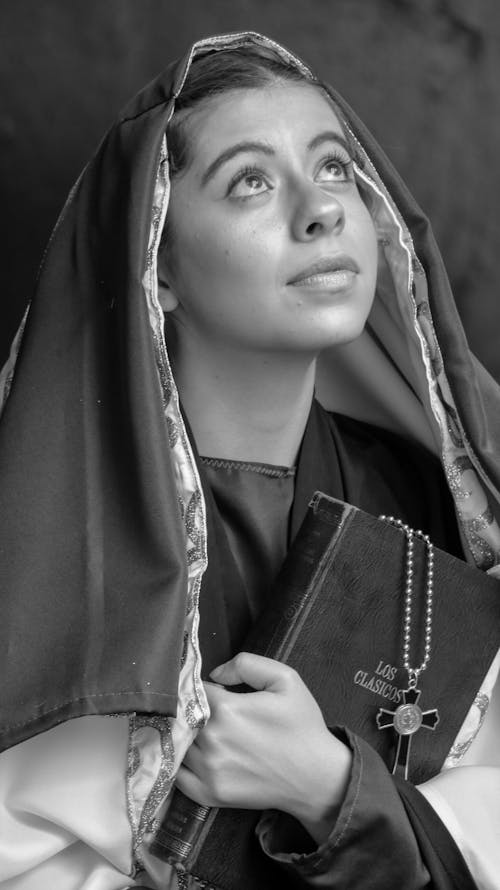 Foto stok gratis agama, Alkitab, biarawati