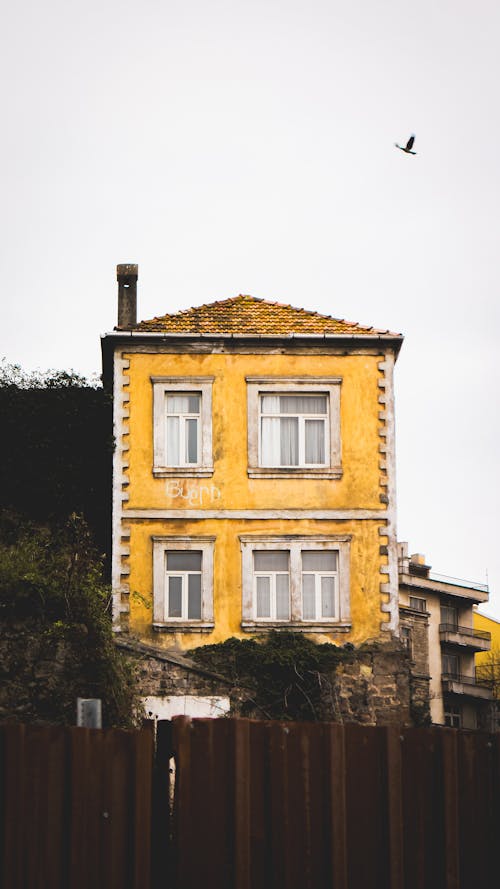 住宅, 住宅区, 垂直拍摄 的 免费素材图片