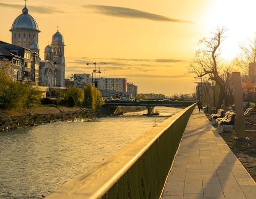 Baia Mare City Scape Sunny Day Photography