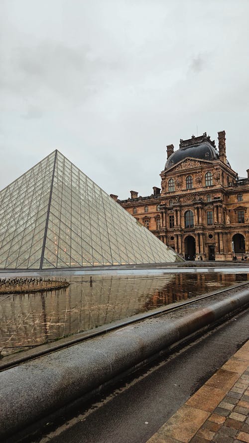 Fransa, louvre, Paris içeren Ücretsiz stok fotoğraf