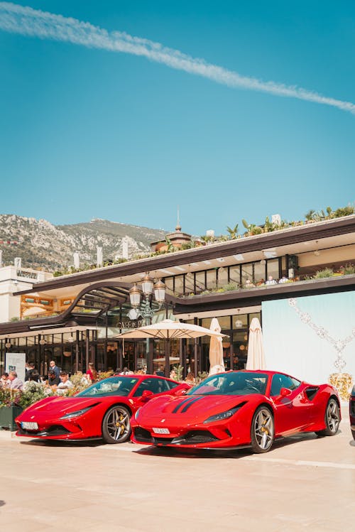 Foto stok gratis diparkir, f8, Ferrari