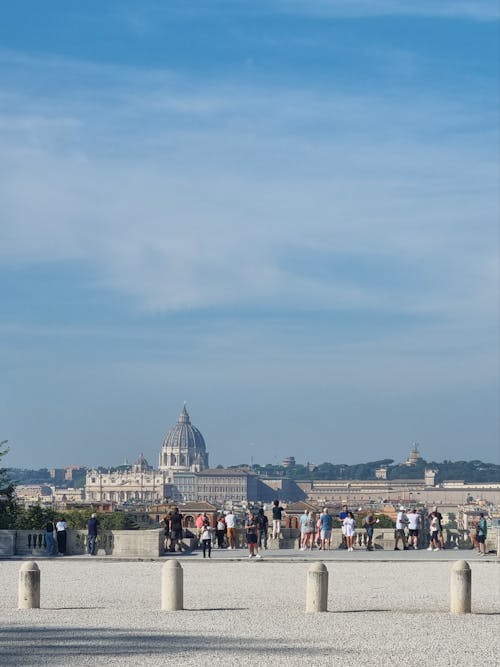 Immagine gratuita di basilica di san pietro, città, cupola