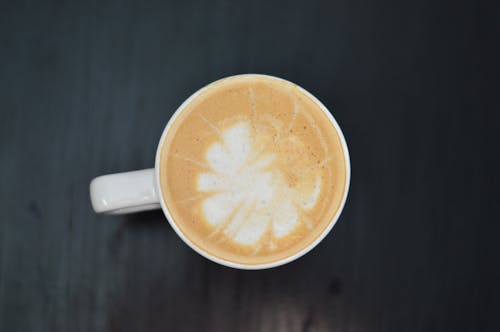 Základová fotografie zdarma na téma caffè latte, caffè latte art, horko