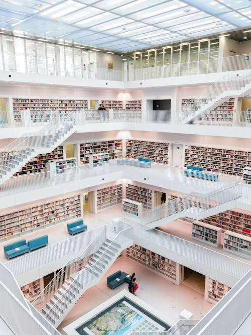 Foto d'estoc gratuïta de Alemanya, biblioteca de la ciutat, ciutat