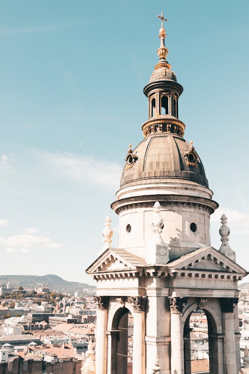 Photos gratuites de basilique saint stephens, Budapest, citadin