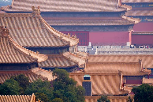 Kostenloses Stock Foto zu china, chinesische architektur, dächer