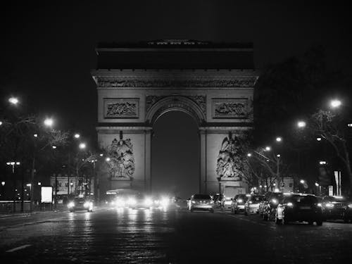 Free stock photo of arc de triomphe