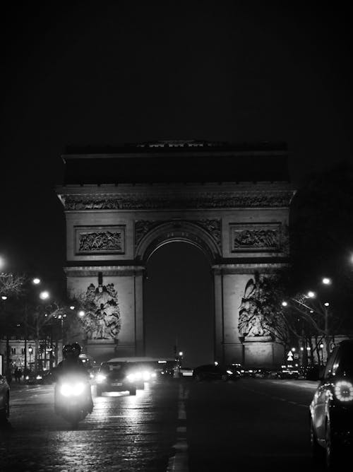 Free stock photo of arc de triomphe