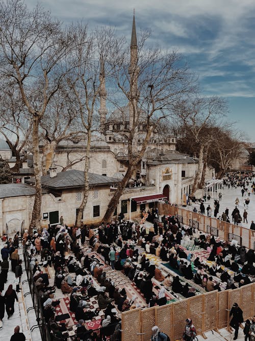 Foto profissional grátis de árvores, cerimônia, eyup mesquita do sultão