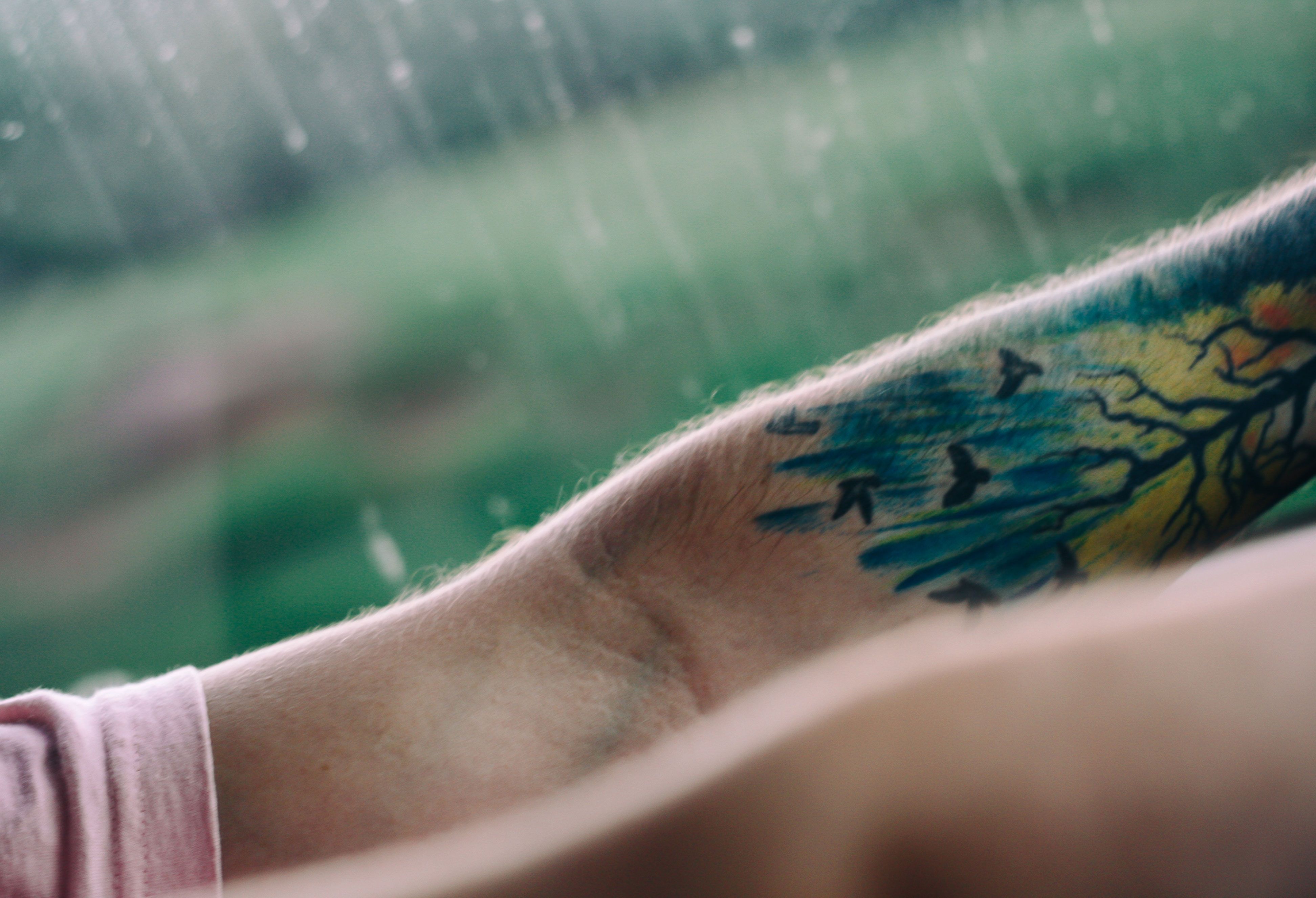 Blue and Black Tattoo · Free Stock Photo