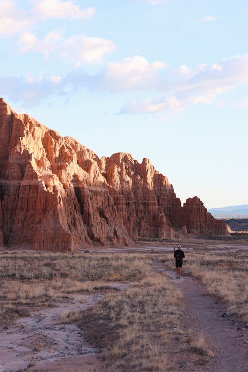 Foto d'estoc gratuïta de camí, d'esquena, erosionat