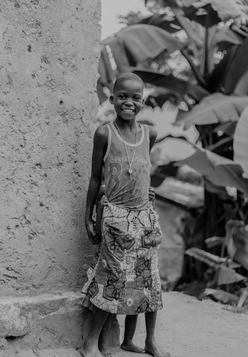 アフリカの少年, ハッピー, ほほえむの無料の写真素材