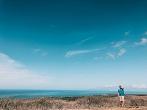 Free Man Standing Outdoors Stock Photo