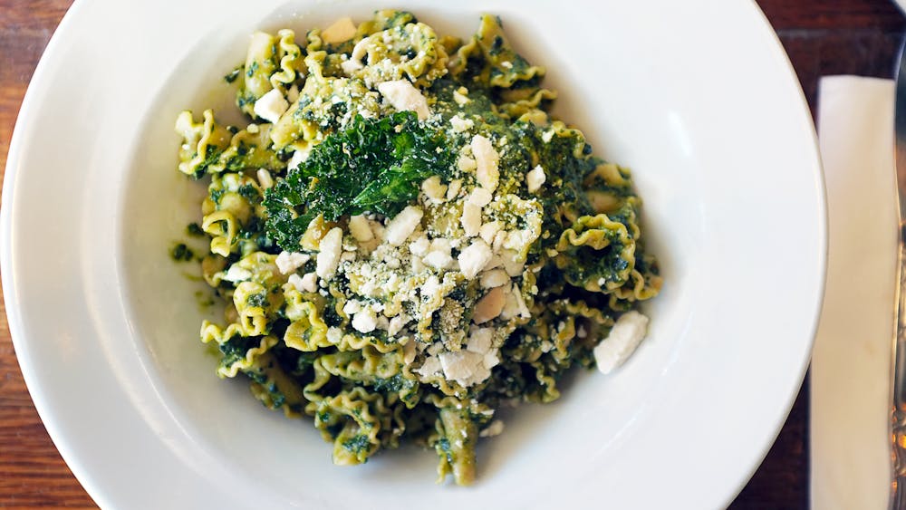 Kale and Walnut Pesto