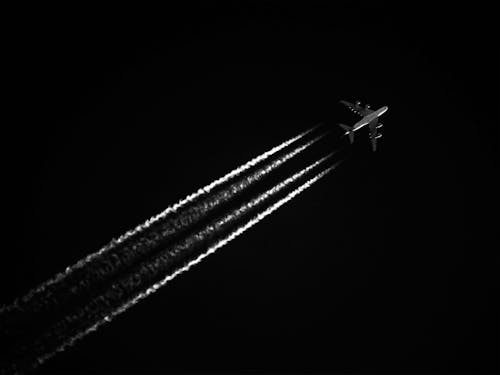 คลังภาพถ่ายฟรี ของ การบิน, ขาวดำ, คอนเทรล