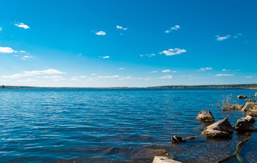 Základová fotografie zdarma na téma horizont, idylický, jezero