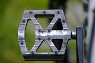 Gray Metal Bike Pedal