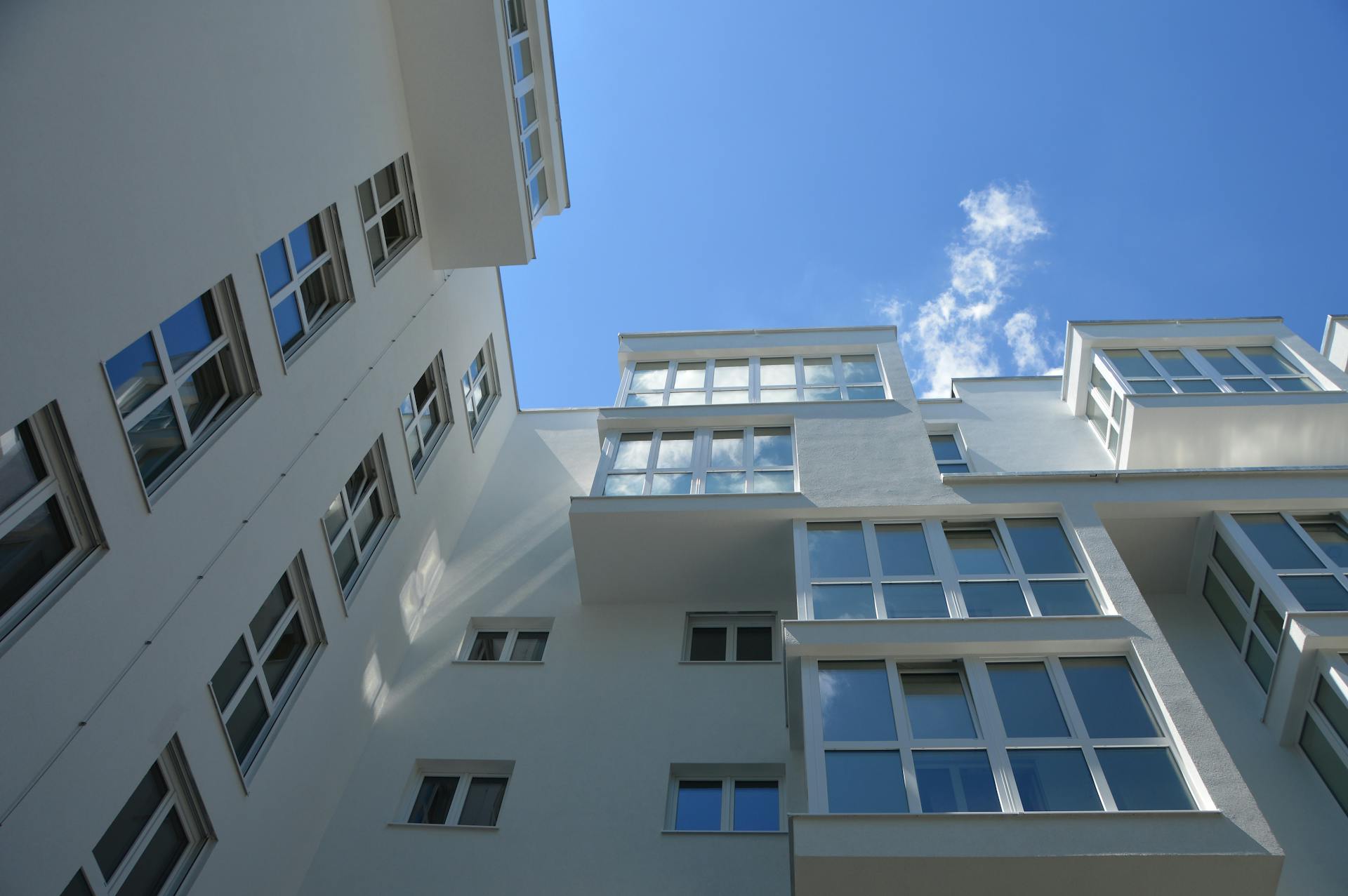 White Concrete Building