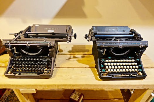how is screen black Vintage Typewriter Black Free · Stock Photo