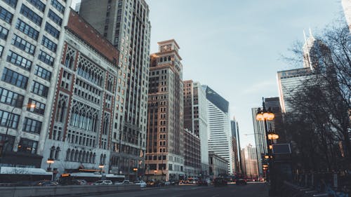 Buildings By The Road