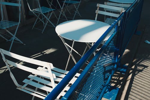 Free stock photo of blue, chair, new york city