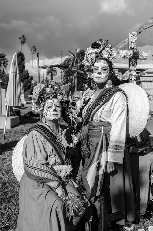 Women Celebrating Day of the Dead
