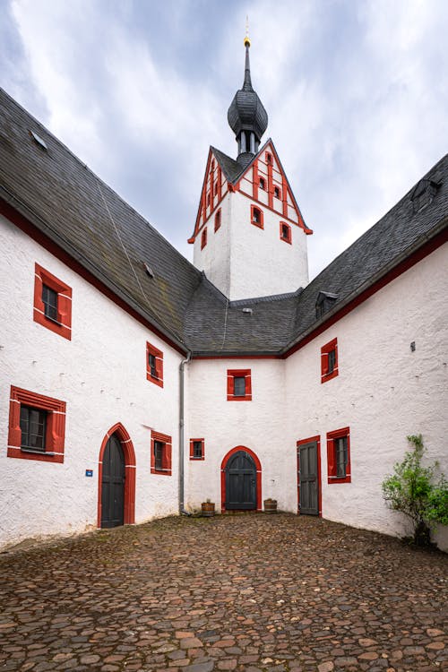 Courtyard of Rochsburg Castle 