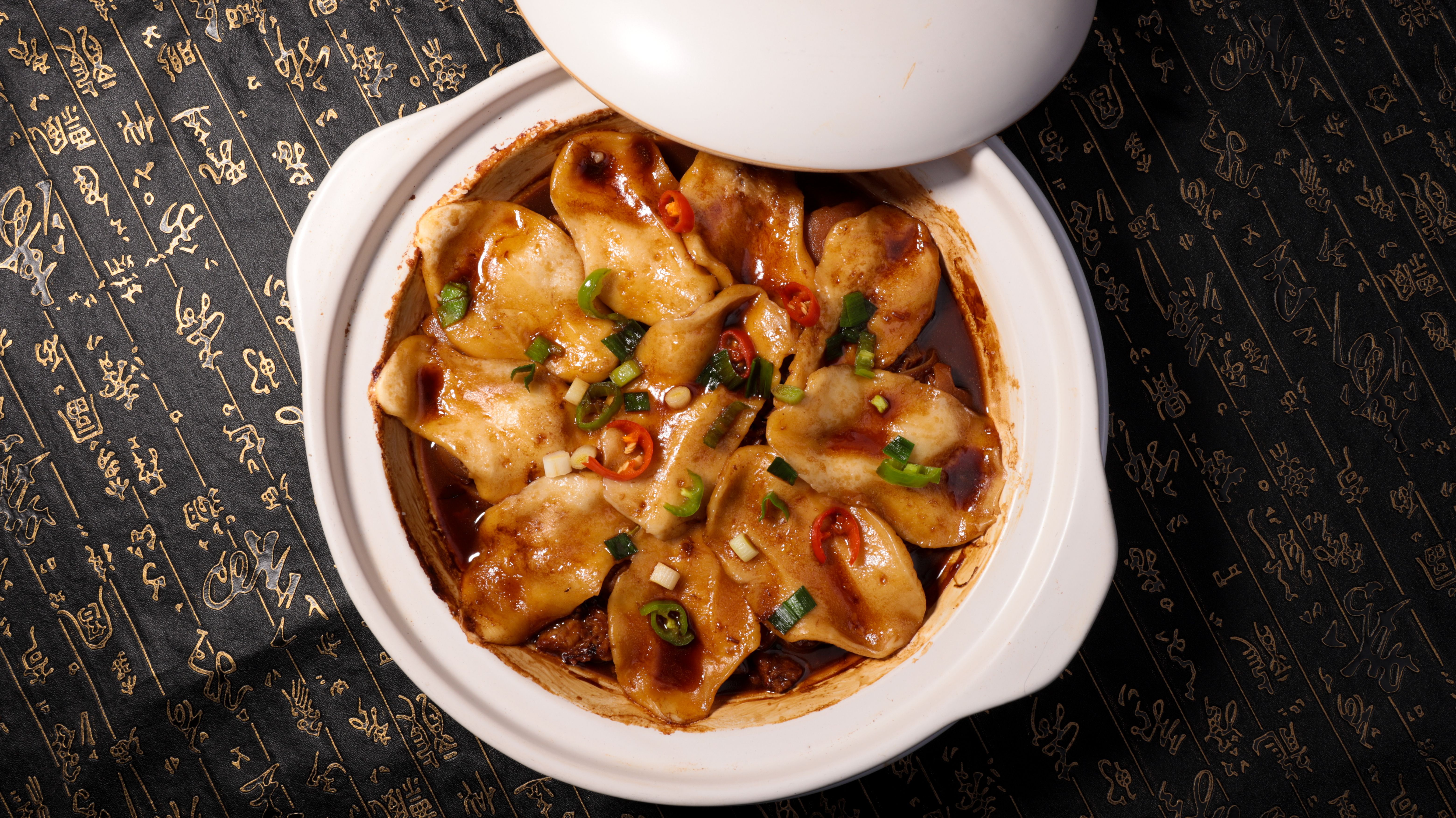 Ginger-Scallion Mapo Tofu with Bok Choy